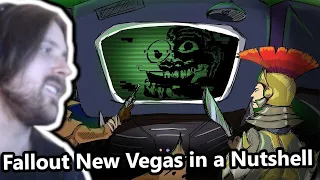 Forsen Reacts To Fallout New Vegas in a Nutshell