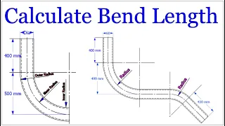 How to calculate Bend Length.