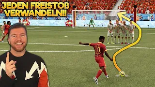 jeden FREISTOß in FIFA 21 verwandeln 😍😍 FREISTOß TUTORIAL