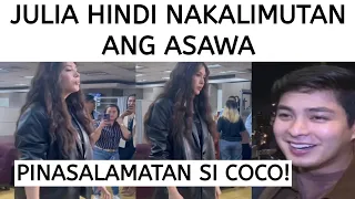 JULIA MONTES HINDI NAKALIMUTAN SI COCO, MAY SWEET NA MENSAHE!