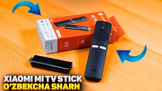 🎬 Xiaomi Mi TV Stick ✨ || 📺 Eski Televizorni tashlab yubormang!! || O'zbekcha Sharh 2023