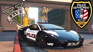 GTA 5 Mods: Полицейская Lamborghini Reventon #18