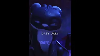 Baby Dart + Adult Dart * animation by @fulonimationstudios2408 #httyd #capcut