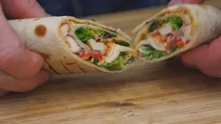 Tortilla  z kurczakiem kebab   / Oddaszfartucha