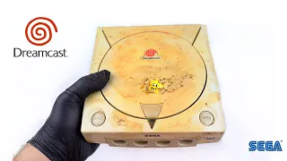 Restoring the Yellowed Sega Dreamcast- Retro Console Restoration & Repair  - ASMR