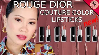 IS IT WORTH UPGRADING? | ROUGE DIOR LIPSTICK NEW SATIN & VELVET FORMULAS