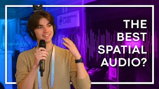 BETTER THAN APPLE Spatial Audio? - Brandenburg Labs Demo at CES 2024