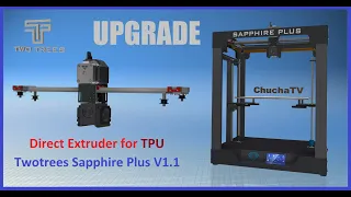 Twotrees Sapphire Plus - ДИРЕКТ Экструдер, бюджетная модернизация головы 3Д Принтера