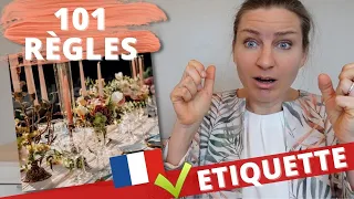 Arts de la table : 101 règles d'étiquette française à connaître et à appliquer