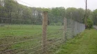 Stretching A Woven Wire Fence