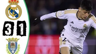 Arda guler debut  - Real Madrid vs Arandina 3-1 Highlights | copa del rey (06/01/2024)