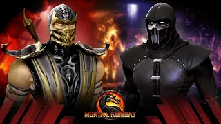 Mortal Kombat 9 - Scorpion and Noob Saibot Tag Ladder on Expert Difficulty