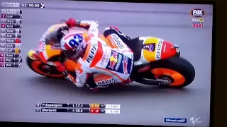 Marquez Austin GP qualifying lap