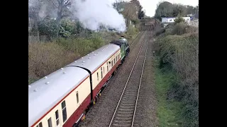 Off goes Mayflower with the return leg to Norwich 08/04/2023