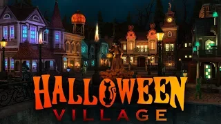 Halloween Village 3D Live Wallpaper and Screensaver