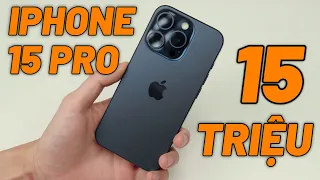 ĐẬP HỘP IPHONE 15 PRO "LOCK" 15 TRIỆU - MÌNH ĐÃ QUẤT NGAY, ĐÂY LÀ LÝ DO!