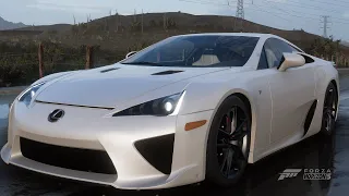 Forza Horizon 5 Lexus LFA Gameplay Test Drive POV Acceleration Top Speed Burnout Sound!