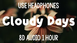 Tones And I - Cloudy Days | 1 Hour (8D Audio)