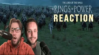 THE LORD OF THE RINGS The Rings of Power - Official SDCC Trailer reaction