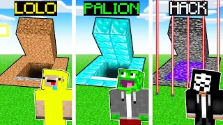 Minecraft Bunkier PALION vs LOLO vs HACKER!