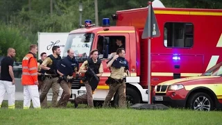 Germany  Munich Германия  Мюнхен Стрельба в торговом центре  The shooting at the 2016