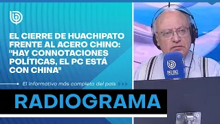 El cierre de Huachipato frente al acero chino: "Hay connotaciones políticas, el PC está con China"