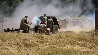 War and Peace Show 2018, Artillery Demo