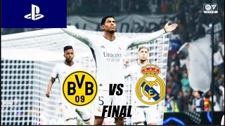 PS5 - Borussia Dortmund Vs Real Madrid - UEFA Champions League 23/24 | FINAL| EA FC 24