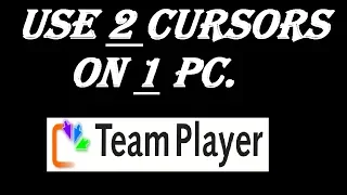 How to Control 2 Cursors on 1 PC - Control 2 Keyboards on 1 PC - 2019