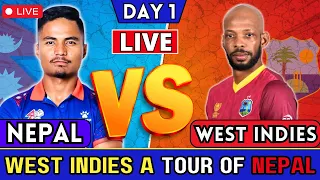 NEPAL VS WEST INDIES A LIVE || WEST INDIES TOUR OF NEPAL 2024 || TU GROUND, KRITIPUR