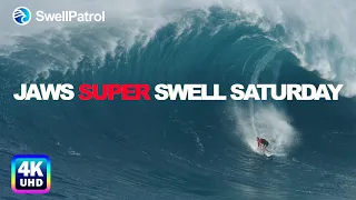 JAWS Super Swell Saturday | Kai Lenny and more, January 16, 2021, Jaws, Maui, Hawaii, Big Swell, 4K