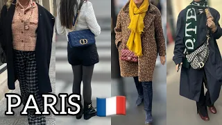 Chanel & Dior Paris street fashion Paris street fstyle.2023