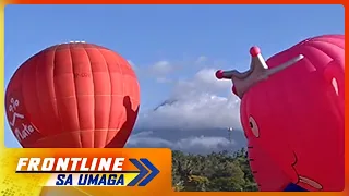 Pagpapalipad ng hot air balloons sa Bicol Loco Festival, naantala dahil sa malakas na hangin