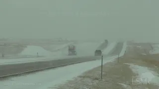 02-27-2021 Great Falls, MT area - Winter Weather Affecting Area Roadways - Snow