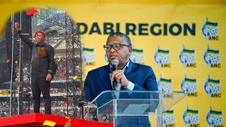 Fikile Mbalula Warning ANC members about loving Julius Malema