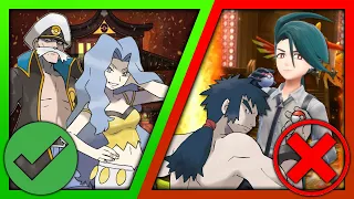 The Best and Worst Elite Fours in Pokemon