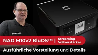 Andreas präsentiert euch den NAD M10v2 BluOS™ Streaming-Vollverstärker. Alles in einem und mehr.