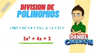 DIVISÓN DE POLINOMIOS PARTE 2 Super facil - Para principiantes