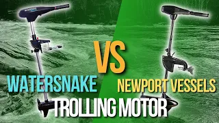 🌤️Watersnake VS Newport Vessels | The Best Trolling Motors