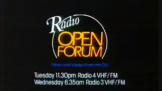 Open Forum Open university on bbc2 Continuity