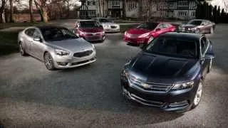 2014 Chevrolet Impala vs. Chrysler 300S, Dodge Charger, Hyundai Azera, Kia Cadenza, Toyota Avalon