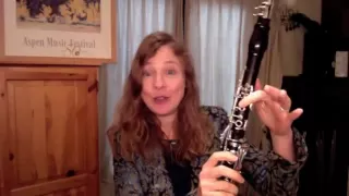 Clarinet Lesson -  Crossing the Break More Easily - Moving from low notes to high notes