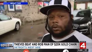 $30K LOTTERY WINNER GETS ROBBED AFTER SPENDING $20K ON GOLD CHAIN