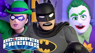 Riddler VS Joker!?!?! | DC super Friends | Kids Action Show | Super Hero Cartoons