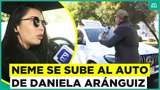 "Yo voy a ganar": Neme se sube al auto de Daniela Aránguiz y responde por querella de Maite Orsini