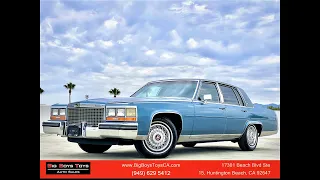 1987 Cadillac Brougham (Big Boys Toys Auto Sales-California)