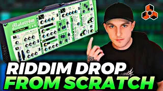 HOW TO MAKE RIDDIM DROPS FROM SCRATCH👽(Reason & FL Studio)