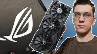 Naprawiam kartę dla widzów ! ASUS GTX 1080 Ti Strix ROG