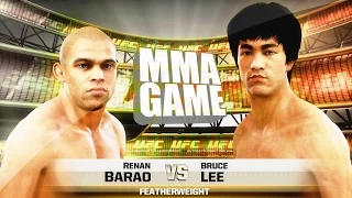 EA Sports UFC Fastest Fight KO Bruce Lee vs Renan Barao Online Ranked Knockout