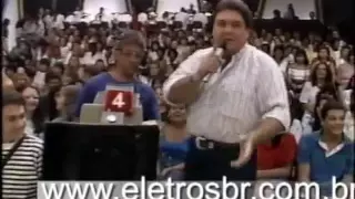 Primeiro Domingão do Faustão 26 de março de 1989 Rede Globo